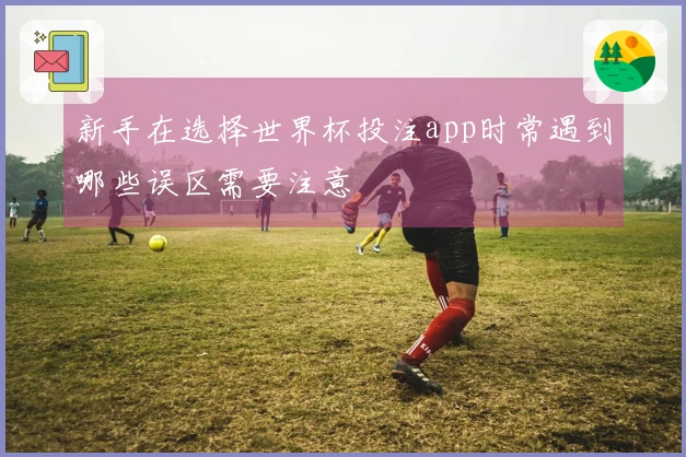 新手在选择世界杯投注app时常遇到哪些误区需要注意